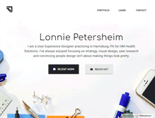 Tablet Screenshot of designlonnie.com